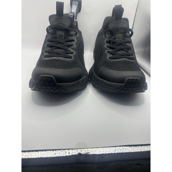 TredSafe Men US 9 M Black Mesh Anti Fatigue Oil Slip Resistant Slip On Shoes - Picture 13 of 13